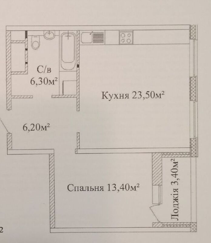 1 комнатная квартира в ЖК Альтаир 3