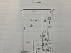 1-кімнатна квартира з ремонтом в ЖК 5 Перлина