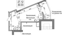 Квартира студія на морському узбережжі