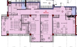 3-кімнатна квартира в новому ЖК S1, Совіньон 2