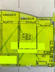 2-кімнатна квартира в ЖК Корфу, Вид на море
