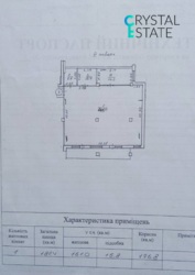 Комерційне приміщення площею 182 м2 з орендавцями, центр Грецька площа