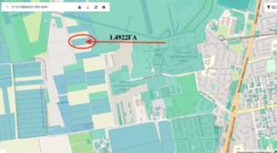 Велика ділянка біля ЖМ Райдужний.
